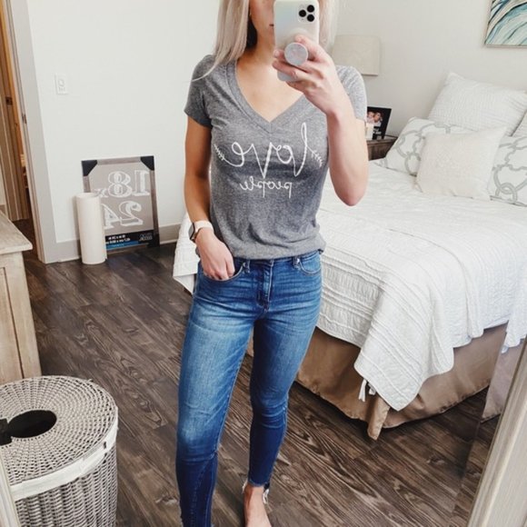Next Level Apparel Love People Soft T-Shirt - Picture 1 of 5